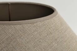 Flamant Circum, Abat-Jour, Naturel Et Argent, Conique, 55 Cm Online