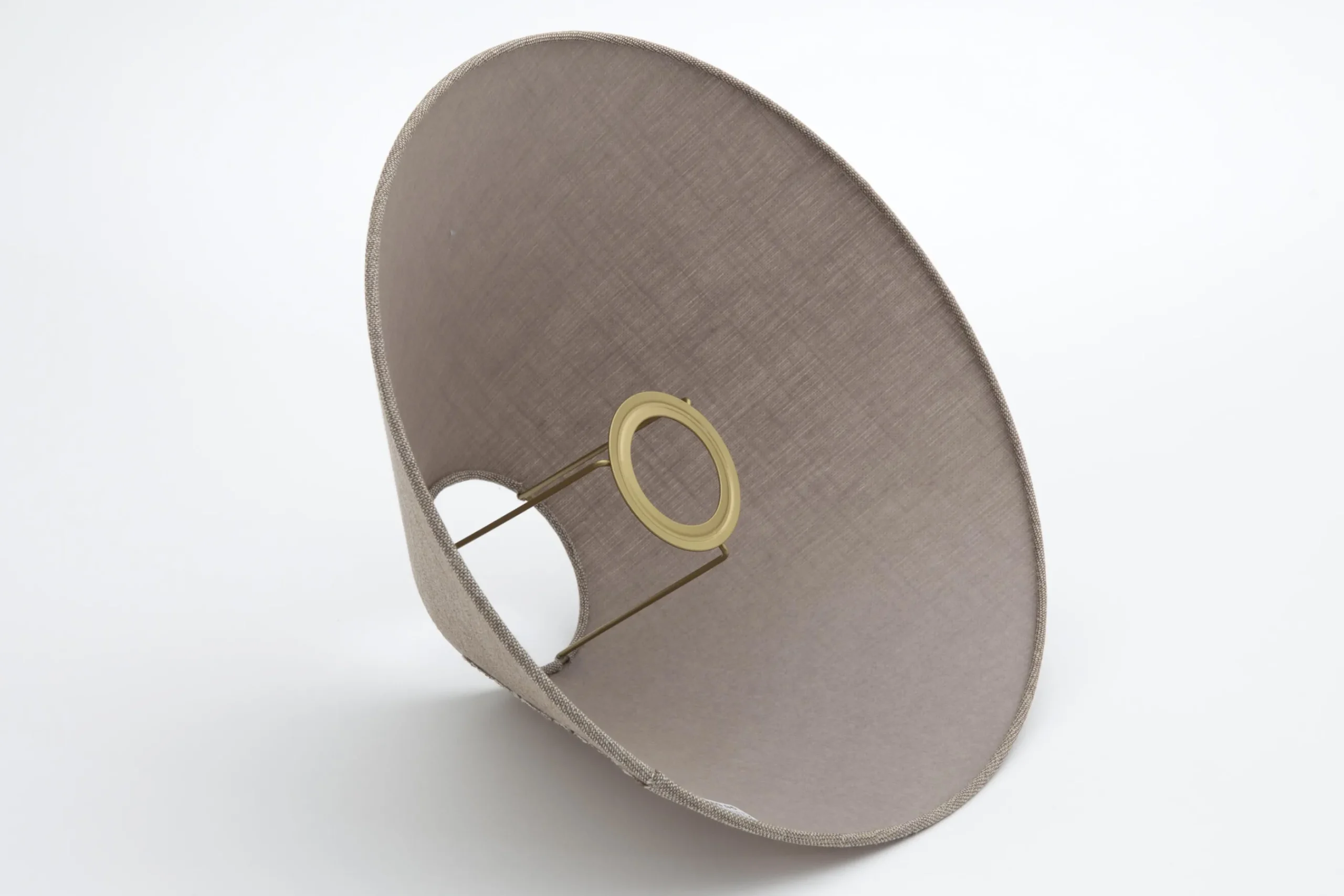 Flamant Circum, Abat-Jour, Naturel Et Gris, Conique, 30 Cm Best