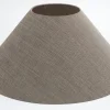 Flamant Circum, Abat-Jour, Naturel Et Gris, Conique, 55 Cm Best