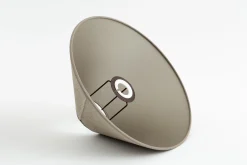 Flamant Circum, Abat-Jour, Naturel Et Argent, Conique, 30 Cm Hot