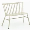 Flamant Claire, Banc De Jardin, Blanc Retro Outlet