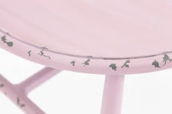Flamant Claire, Banc De Jardin, Rose Retro Sale