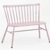Flamant Claire, Banc De Jardin, Rose Retro Clearance