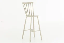 Flamant Claire, Chaise De Bar De Jardin, Retro Blanc