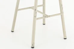 Flamant Claire, Chaise De Bar De Jardin, Retro Blanc