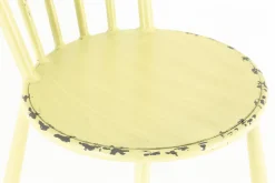 Flamant Claire, Chaise De Bar De Jardin, Jaune Retro Outlet