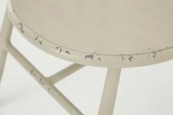 Flamant Claire, Chaise De Jardin, Retro Blanc Sale