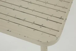 Flamant Claire, Table De Jardin, 150X75, Blanc Retro Hot