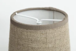 Flamant Clips, Abat-Jour, Naturel, Cylindre, 10 Cm New