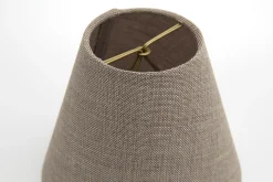 Flamant Clips, Abat-Jour, Naturel Et Gris, Conique, 14 Cm Best