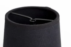 Flamant Clips, Abat-Jour, Noir, Cylindre, 10 Cm Discount