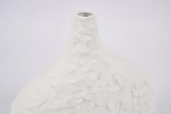 Flamant Corralee, Vase, Ceramique, Blanc, S New