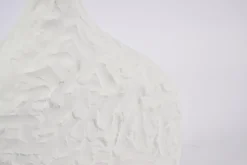 Flamant Corralee, Vase, Ceramique, Blanc, S New