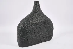 Flamant Corralee, Vase, Ceramique, Noir, L Outlet