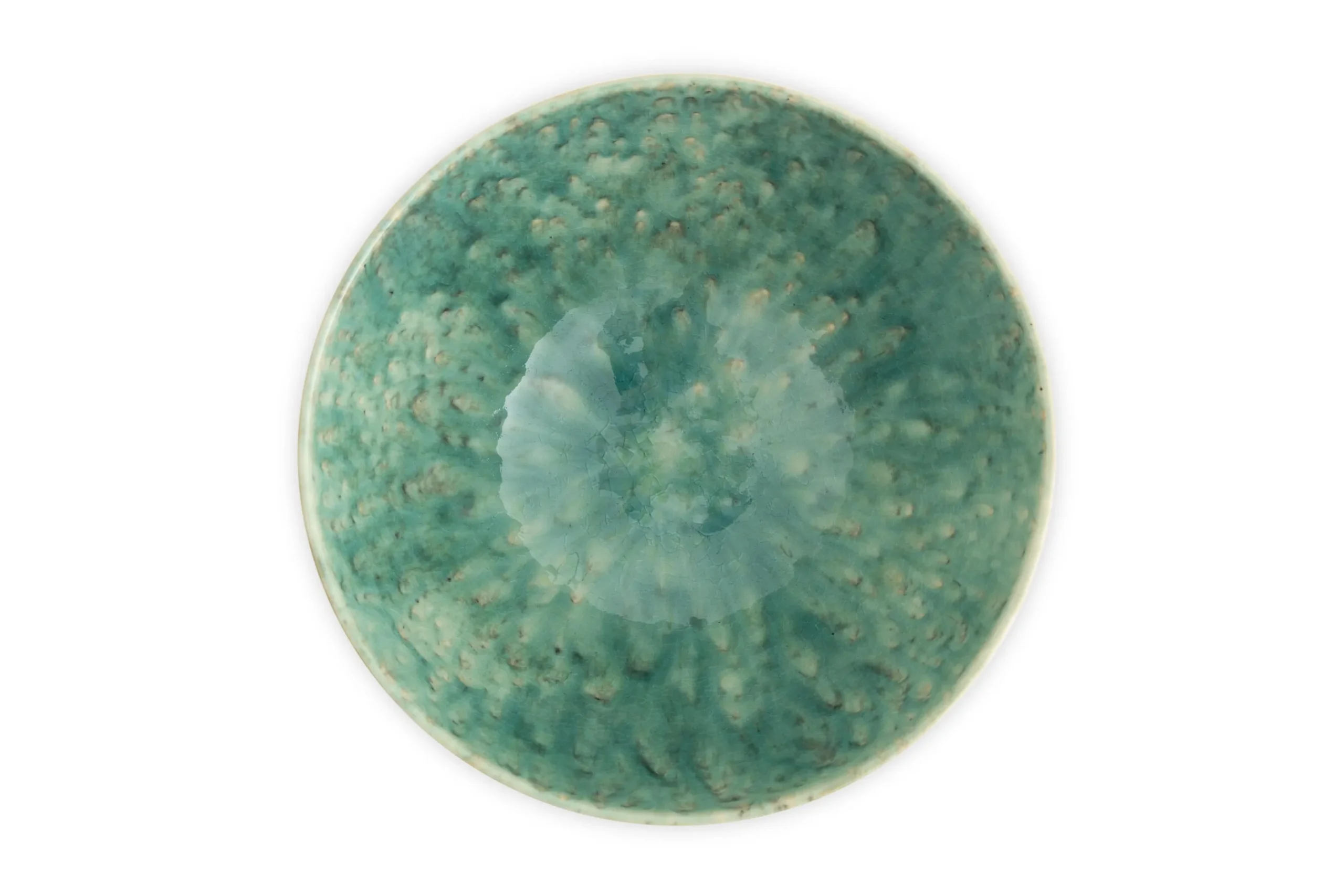 Flamant Cresta, Bol De Service, Ceramique, Turquoise, Rond, 24Cm Best