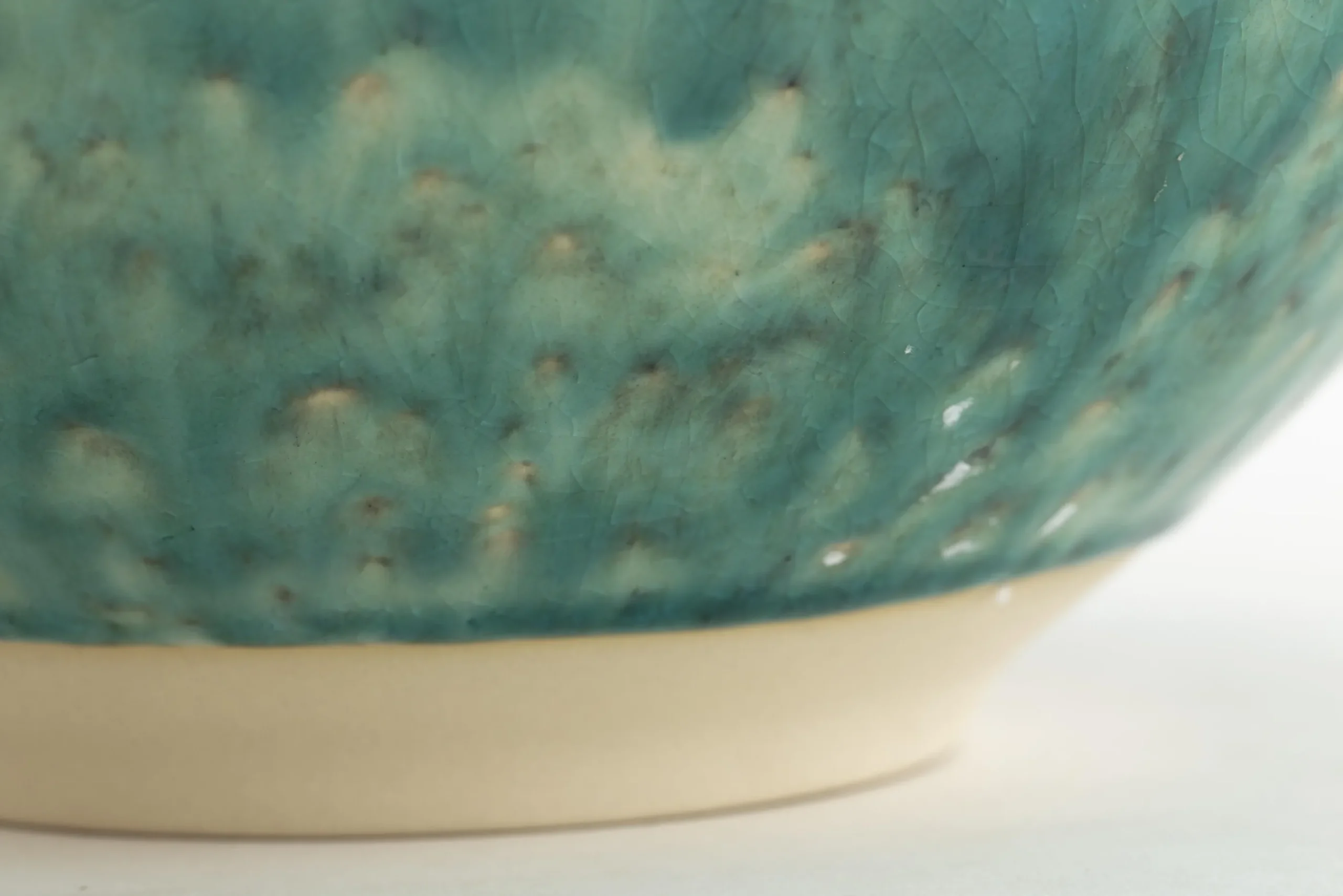 Flamant Cresta, Bol De Service, Ceramique, Turquoise, Rond, 24Cm Best