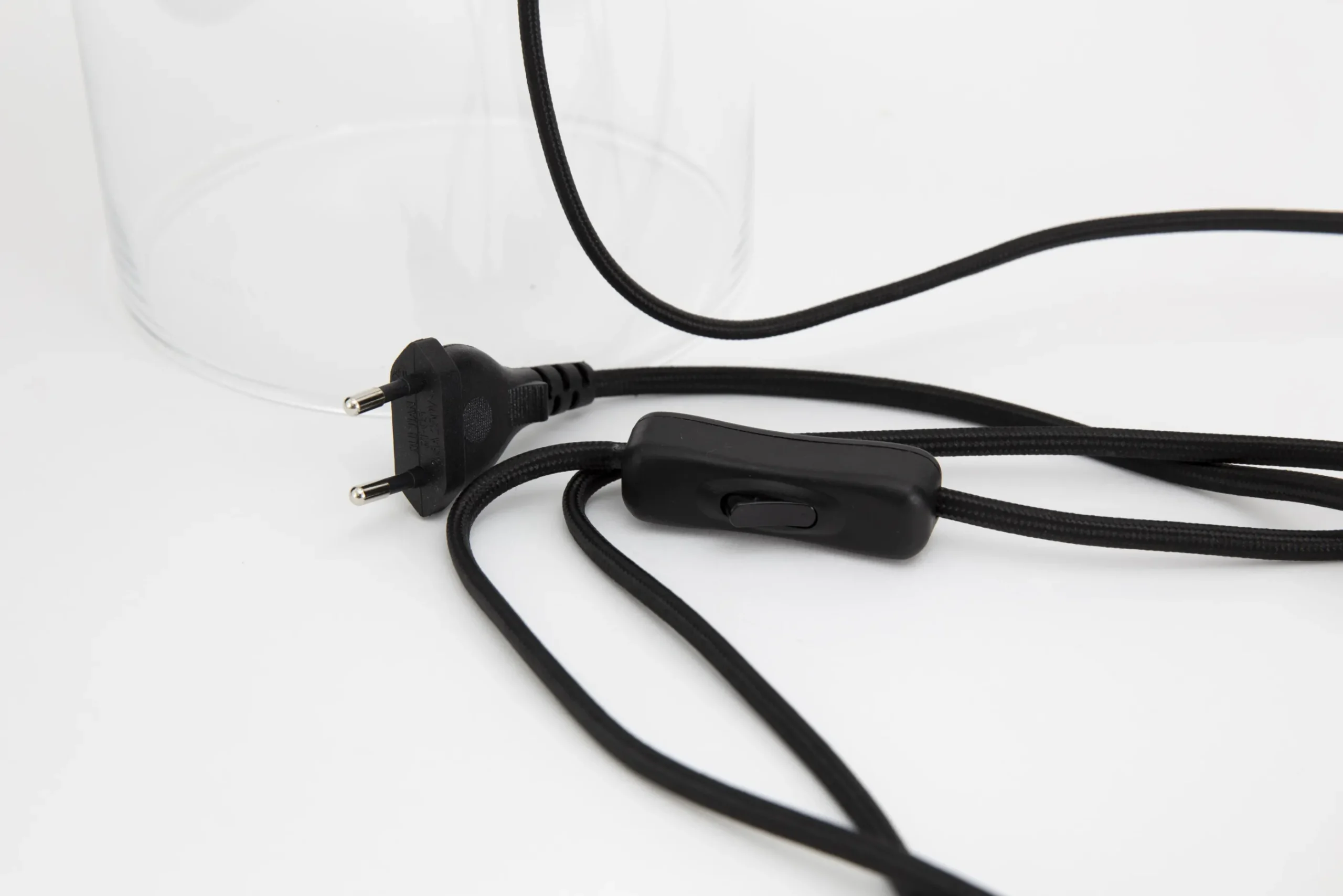 Flamant Cypri, Lampe De Table, Verre, Noir, S New