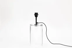 Flamant Cypri, Lampe De Table, Verre, Noir, S New