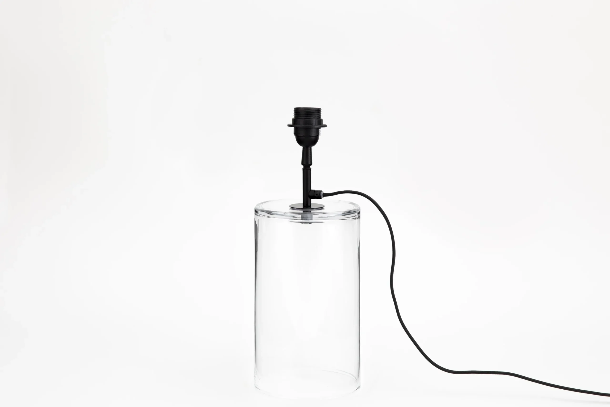 Flamant Cypri, Lampe De Table, Verre, Noir, S New