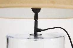 Flamant Cypri, Lampe De Table, Verre, Noir, L Best