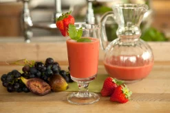 Flamant Delphine, Pichet, Verre Souffle Bouche