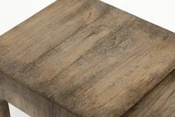 Flamant Dineen, Table D'Appoint, Bois, Marron, L Clearance