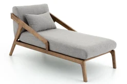 Flamant Fee, Chaise Longue, Naturel