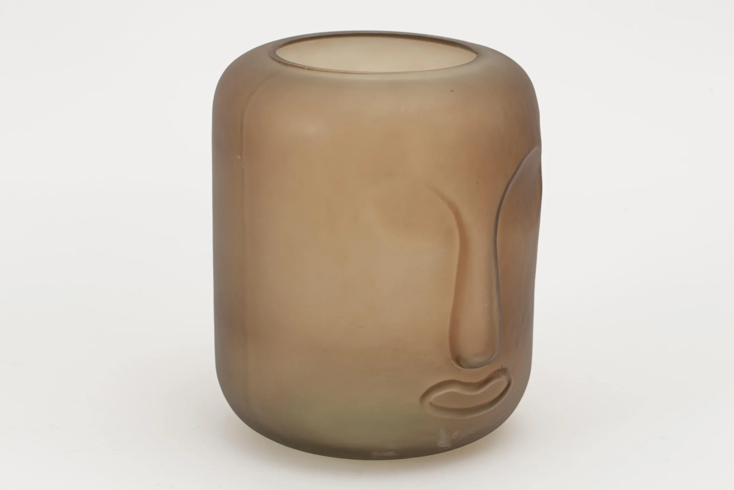 Flamant Fefy, Vase, Verre, Gris Outlet