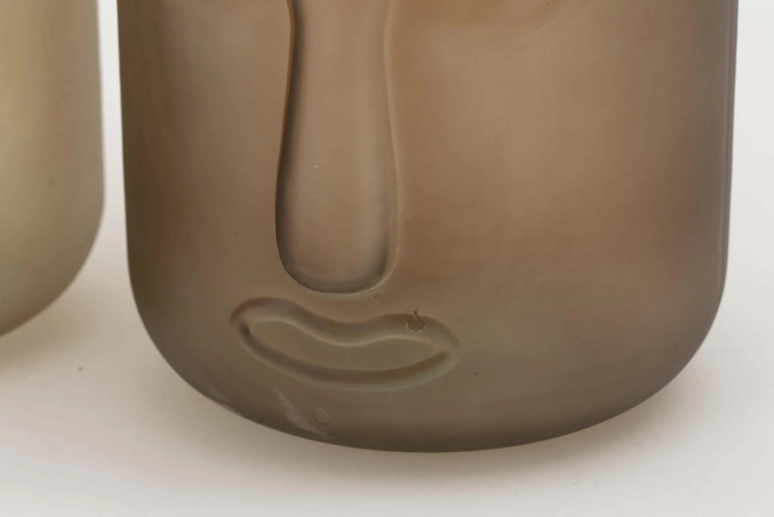 Flamant Fefy, Vase, Verre, Gris Outlet