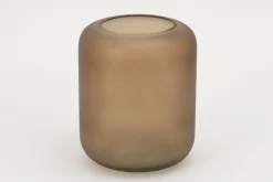 Flamant Fefy, Vase, Verre, Gris Outlet