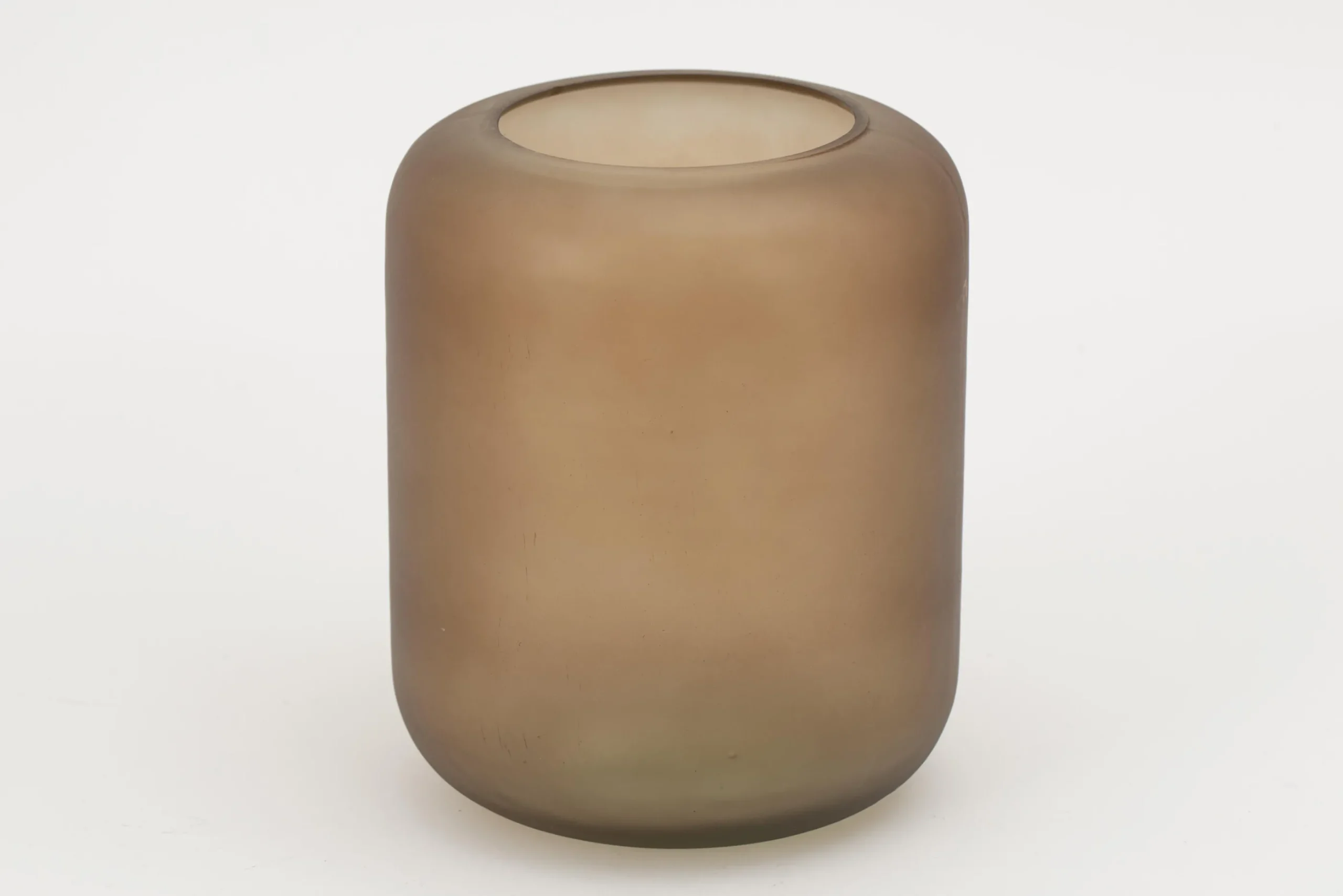 Flamant Fefy, Vase, Verre, Gris Outlet