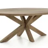 Flamant Forino, Table A Manger, Chene Patine, 210 Cm, Modele 2 Hot