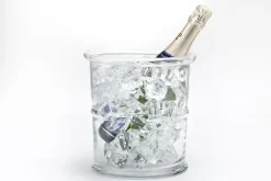 Flamant Gelman, Refroidisseur A Vin, Verre, Souffle A La Bouche Best