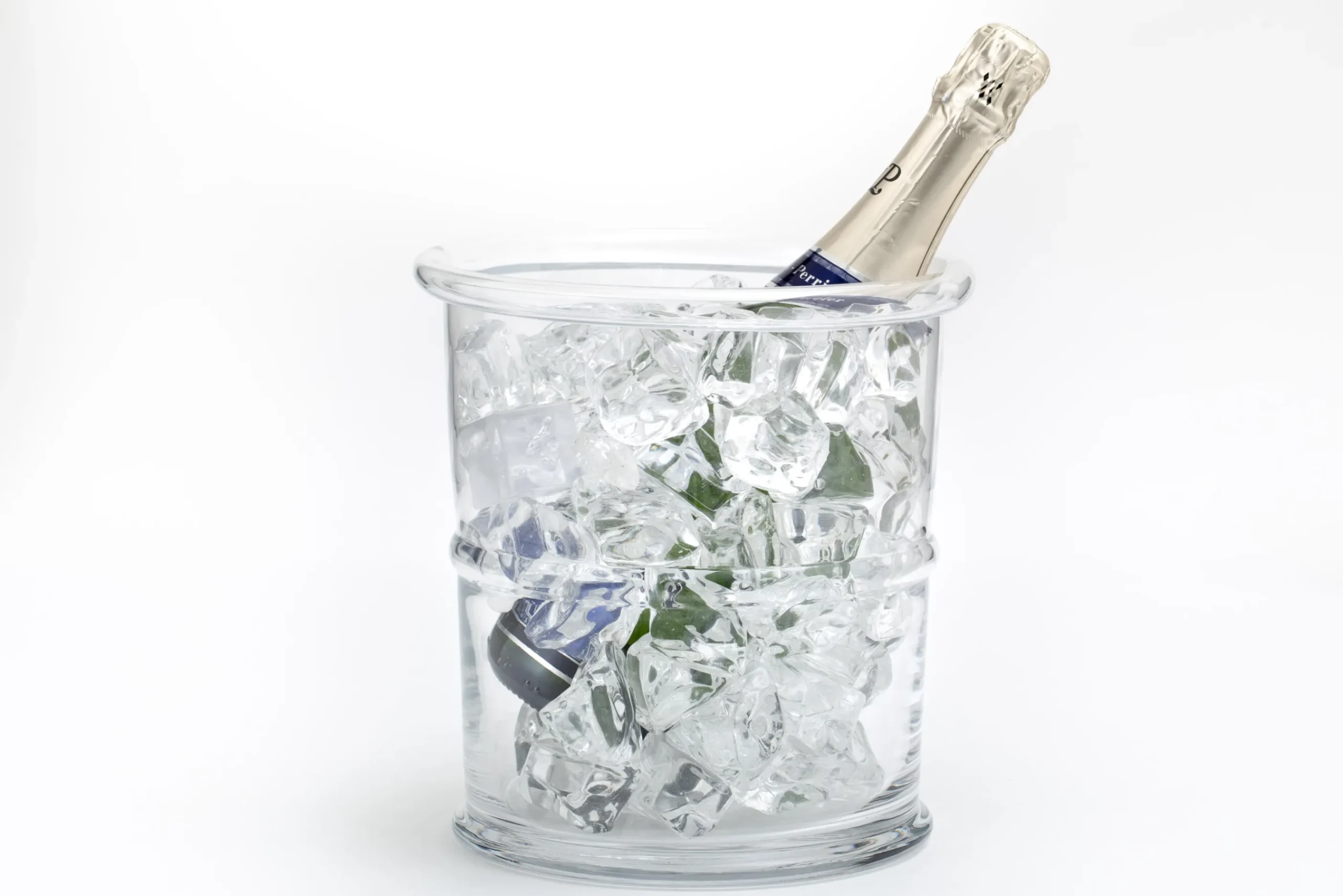 Flamant Gelman, Refroidisseur A Vin, Verre, Souffle A La Bouche Best