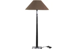 Flamant Gordes, Lampe A Poser, Noir, Aluminium, H 78 Cm Sale