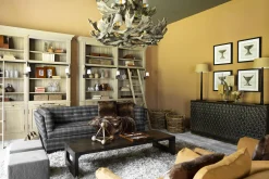 Flamant Gordes, Lampe A Poser, Noir, Aluminium, H 78 Cm Sale