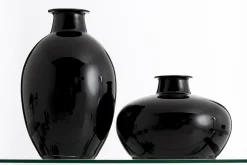Flamant Griegos, Vase, Verre, Noir Hot