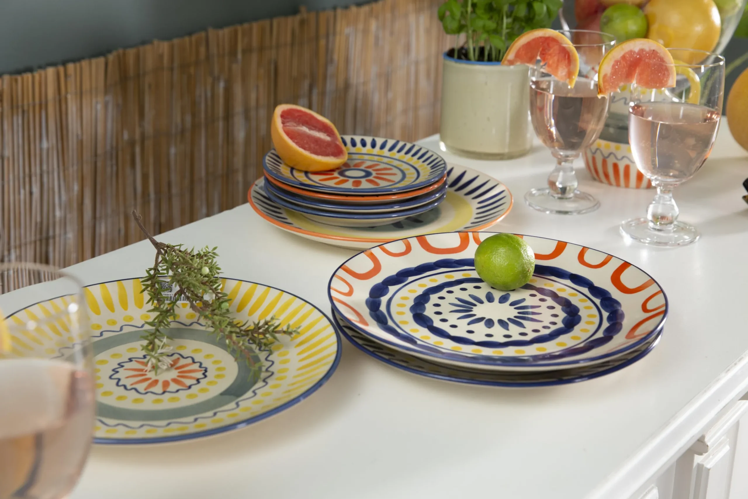 Flamant Hadera, Assiette, 27Cm, Multi, Modele 4 Online