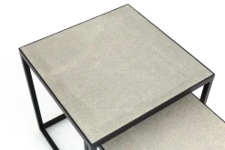 Flamant Hayes, Table D'Appoint, Carree, Ensemble De 2 Sale