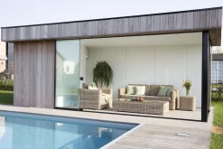 Flamant Hills, Fauteuil De Jardin, Avec Coussin Clearance