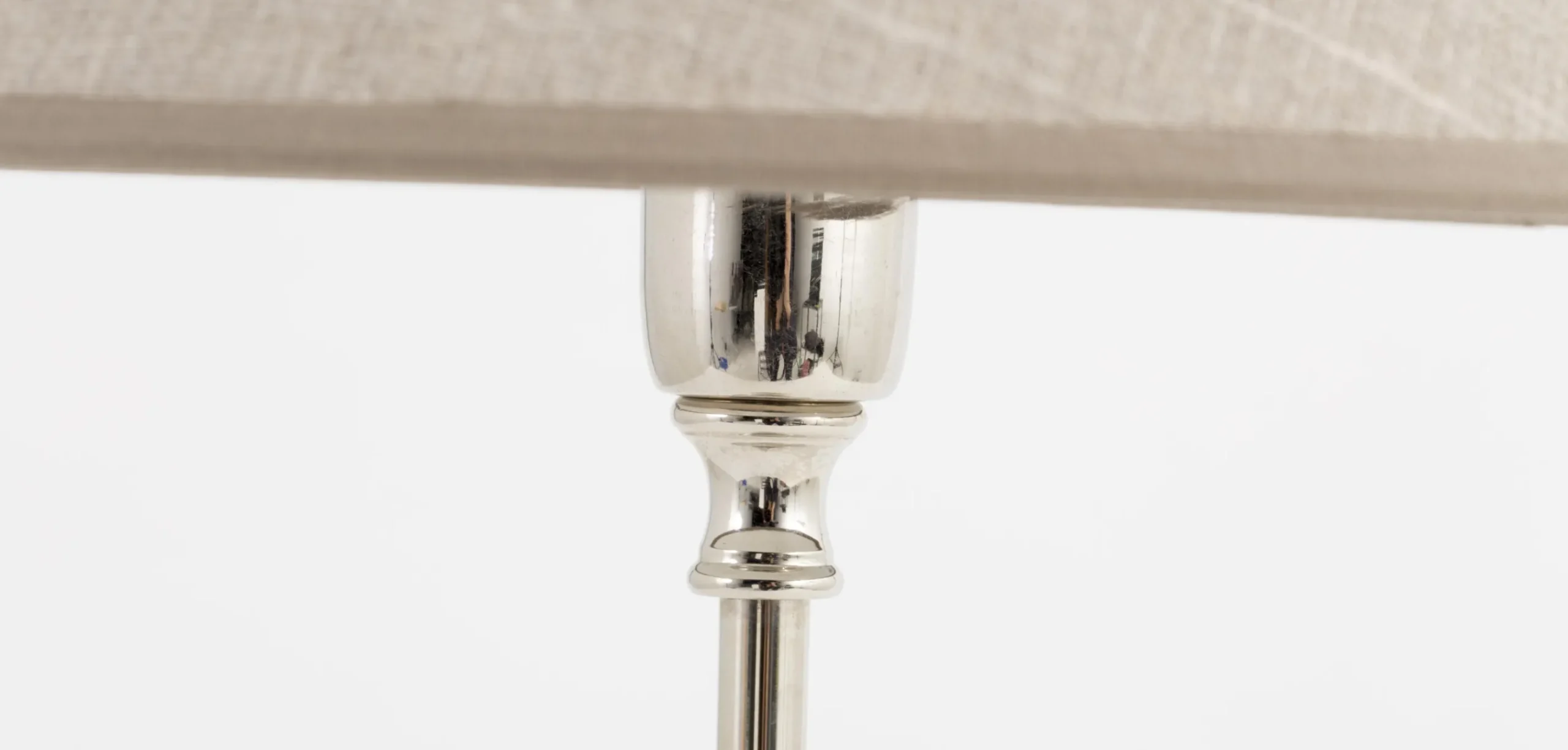 Flamant Horton, Lampe De Table, Laiton Et Nickel Clearance