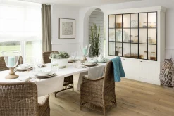 Flamant Iron Jason, Armoire, Blanc, 3 Portes En Fer Hot