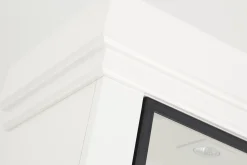 Flamant Iron Jason, Armoire, Blanc, 3 Portes En Fer Hot