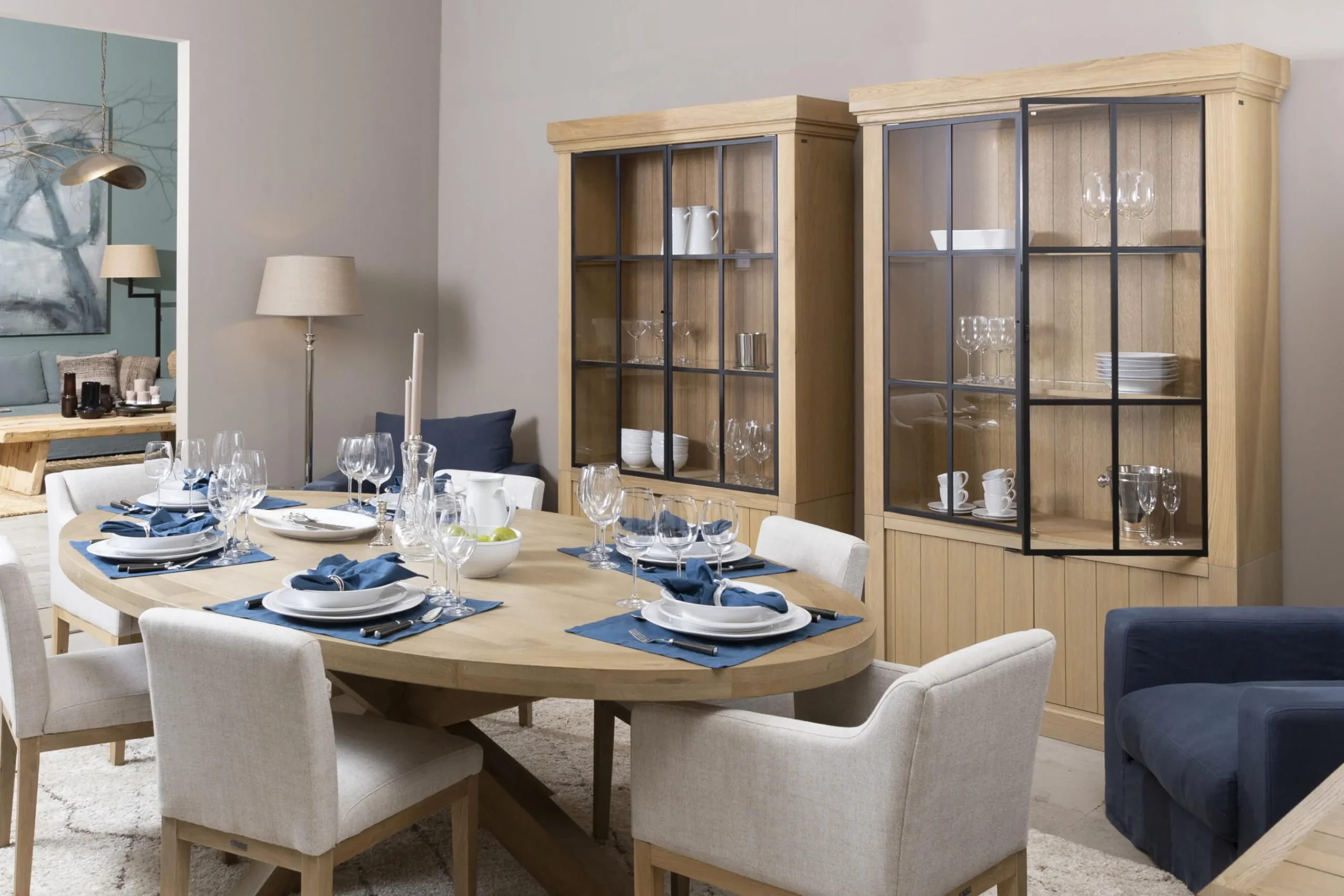 Flamant Iron Jason, Armoire, Chene Patine, 2 Portes En Fer Clearance