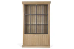 Flamant Iron Jason, Armoire, Chene Patine, 2 Portes En Fer Clearance