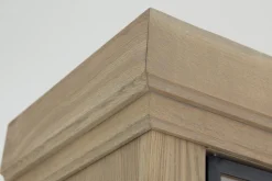 Flamant Iron Jason, Armoire, Chene Patine, 2 Portes En Fer Clearance