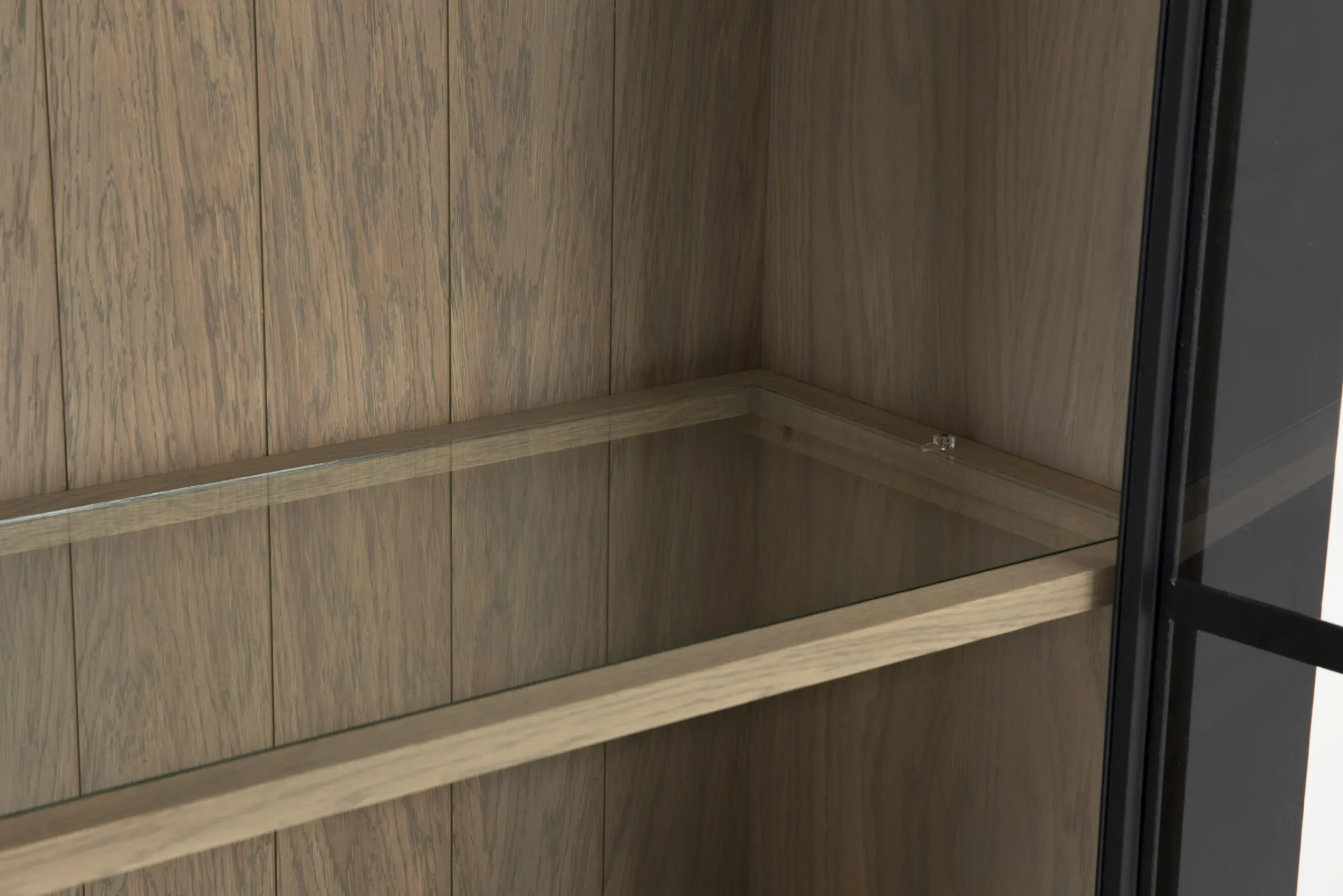 Flamant Iron Jason, Armoire, Noir, Chene, 3 Portes En Fer Sale