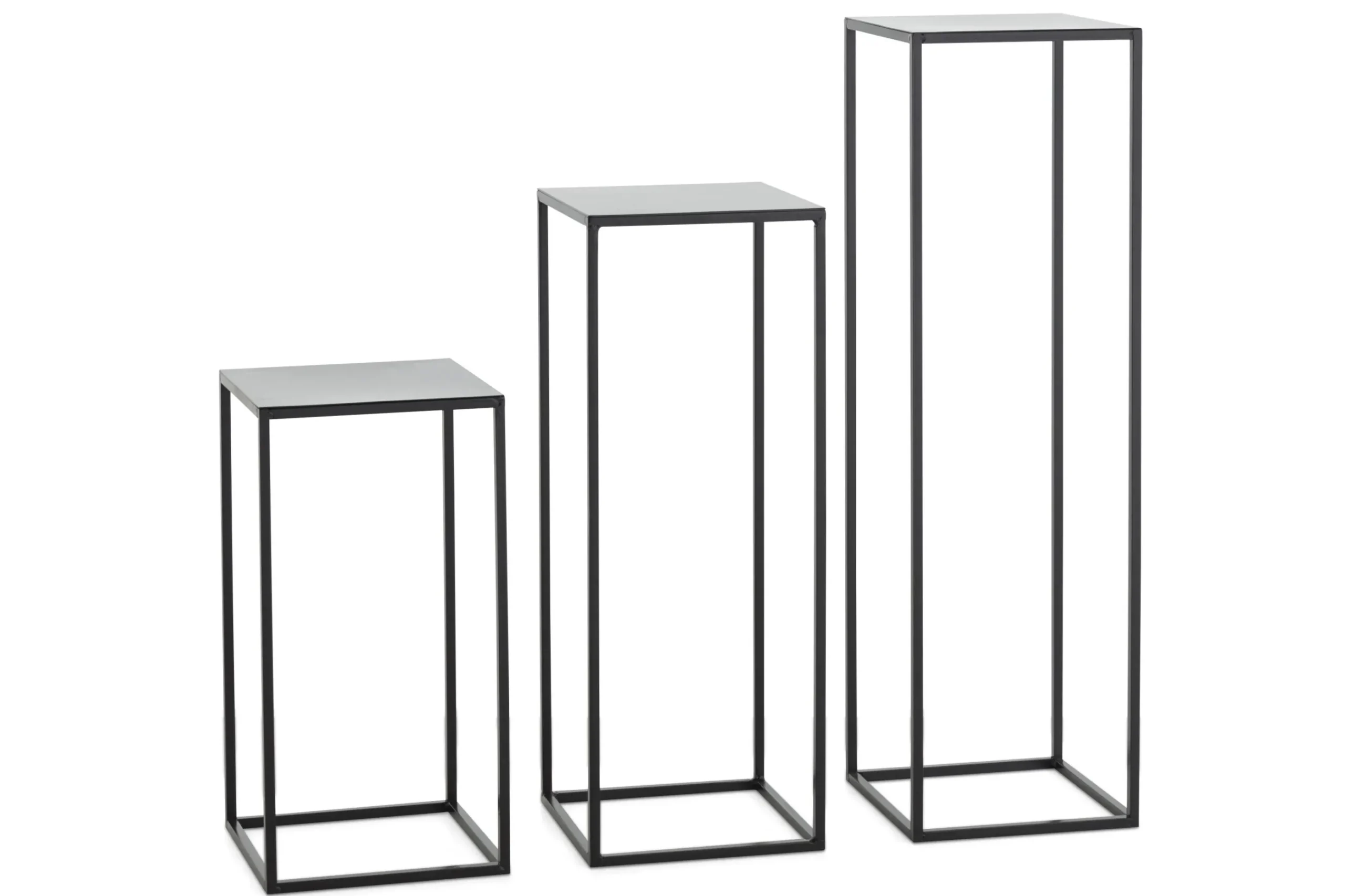 Flamant Isaac, Support, Metal, Noir, H 75 Cm