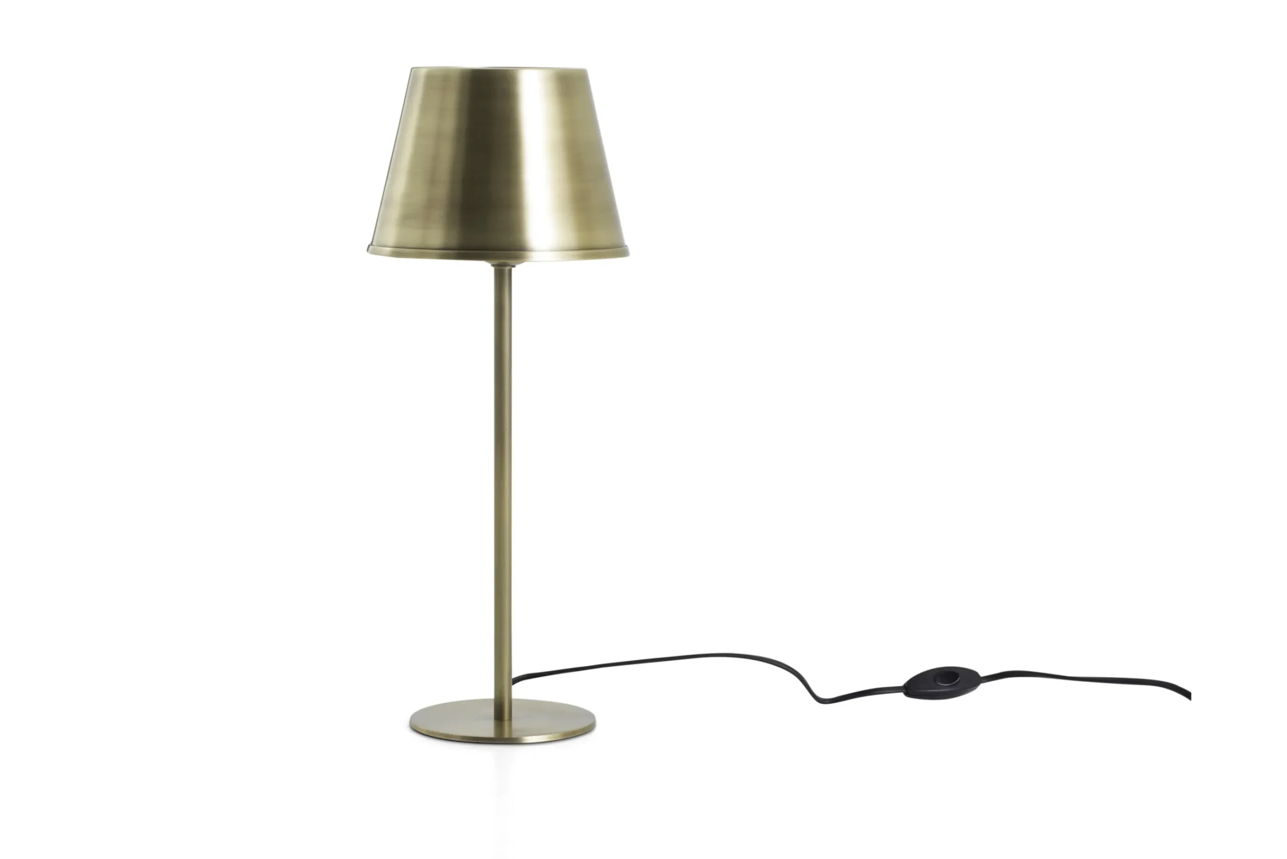 Flamant Itai, Lampe De Table Avec Abat-Jour, Laiton Hot