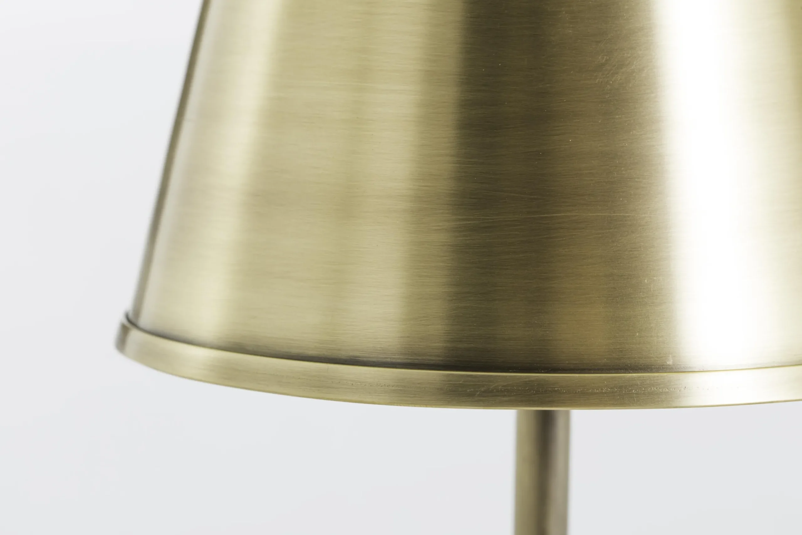 Flamant Itai, Lampe De Table Avec Abat-Jour, Laiton Hot